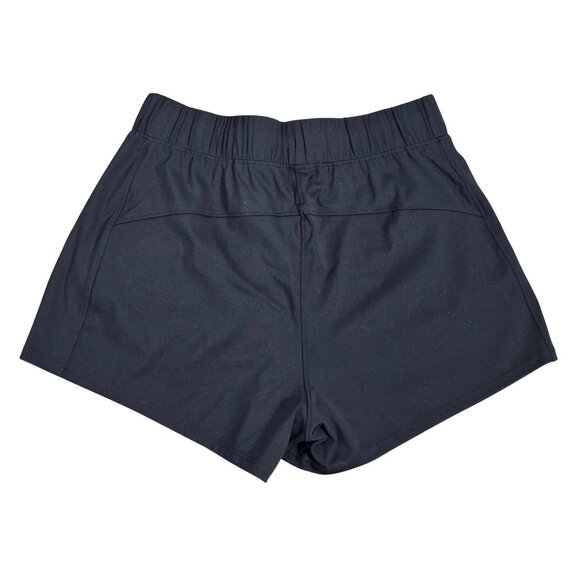 NWOT | Black Activewear Running Training Shorts Drawstring Pockets | Medium - Picture 2 of 5